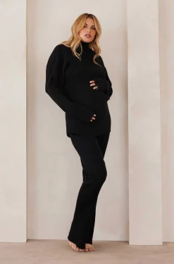 BUMPSUIT Cozy Knit Flare Pant| Bottoms