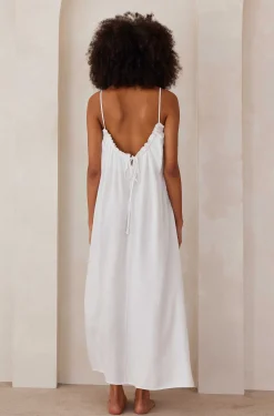 BUMPSUIT Linen Maxi Dress| Dresses