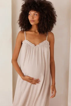 BUMPSUIT Linen Maxi Dress| Dresses