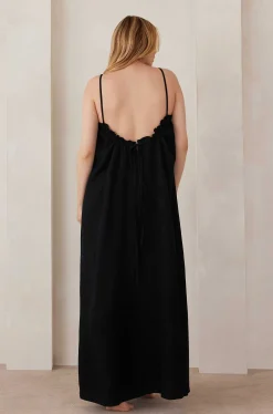 BUMPSUIT Linen Maxi Dress| Dresses