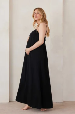 BUMPSUIT Linen Maxi Dress| Dresses