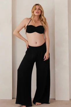 BUMPSUIT Ruched Linen Crop Top| Tops & Bodysuits