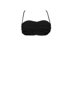 BUMPSUIT Ruched Linen Crop Top| Tops & Bodysuits