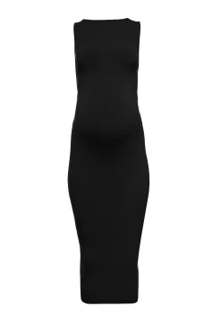 BUMPSUIT Sculpting Rib Boat Neck Midi Dress| Dresses