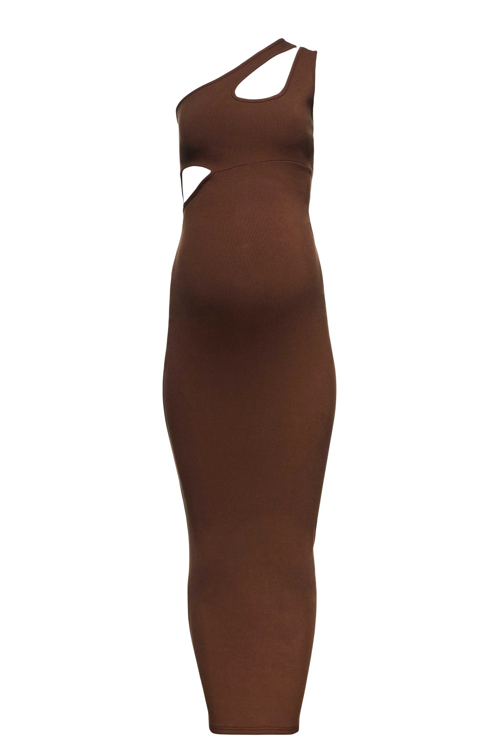 BUMPSUIT Sculpting Rib Cut Out Maxi Dress| Dresses