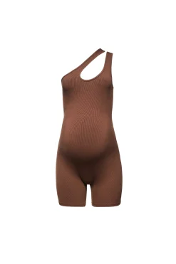 BUMPSUIT Sculpting Rib Cut Out Romper| Jumpsuits & Rompers
