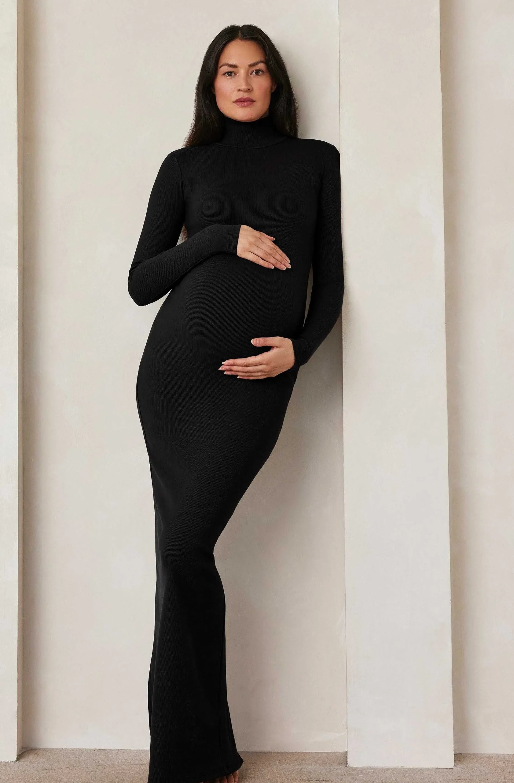 BUMPSUIT Sculpting Rib Long Sleeve Dress| Dresses