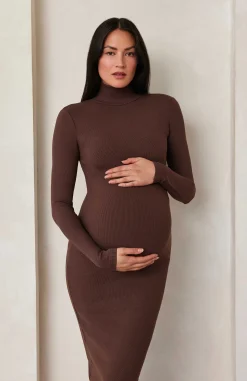 BUMPSUIT Sculpting Rib Long Sleeve Dress| Dresses