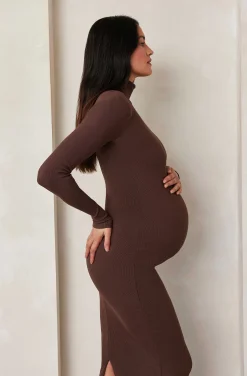 BUMPSUIT Sculpting Rib Long Sleeve Dress| Dresses