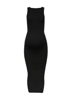 BUMPSUIT Soft Rib Boat Neck Midi Dress| Dresses