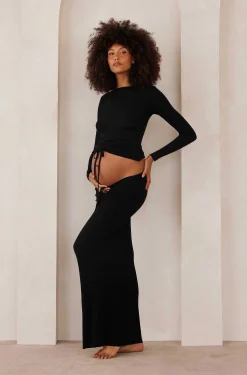 BUMPSUIT Soft Rib Long Sleeve Top| Dresses