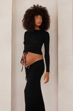 BUMPSUIT Soft Rib Long Sleeve Top| Dresses