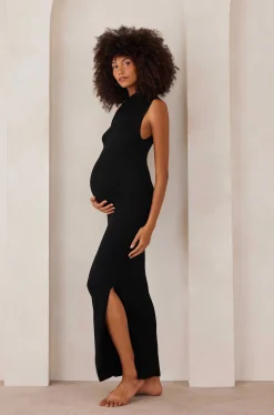 BUMPSUIT Soft Rib Maxi One Shoulder Dress| Dresses