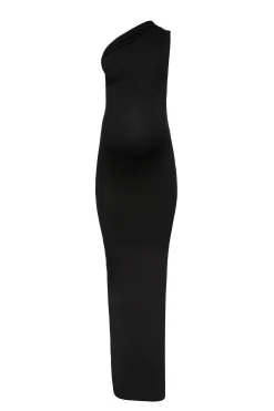 BUMPSUIT Soft Rib Maxi One Shoulder Dress| Dresses