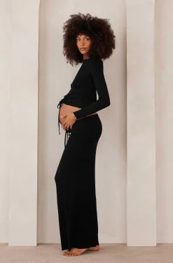 BUMPSUIT Soft Rib Maxi Skirt| Bottoms