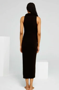 BUMPSUIT Soft Rib Turtleneck Dress| Dresses