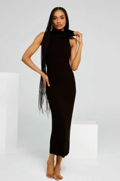 BUMPSUIT Soft Rib Turtleneck Dress| Dresses