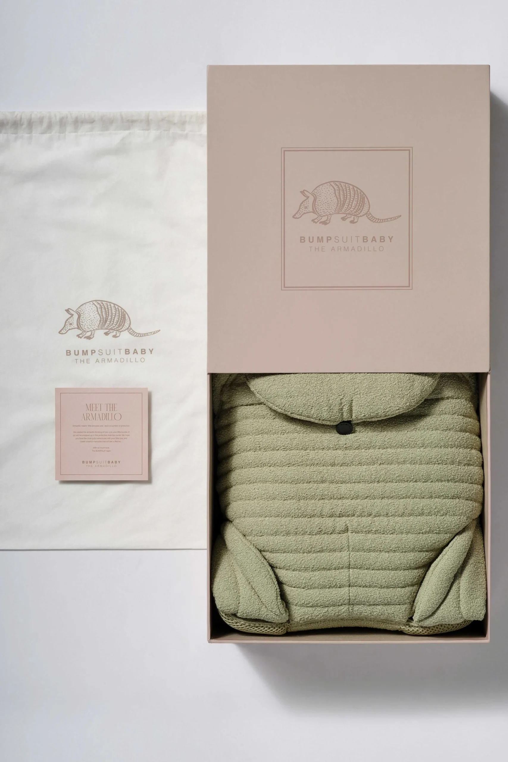 BUMPSUIT The Armadillo Baby Carrier - Matcha| The Armadillo