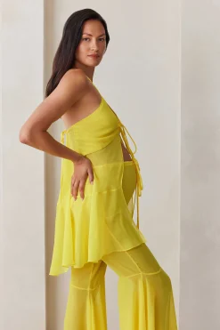 BUMPSUIT The Chiffon Baby Doll Top| Tops & Bodysuits