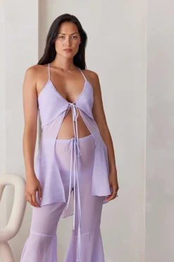 BUMPSUIT The Chiffon Baby Doll Top| Tops & Bodysuits