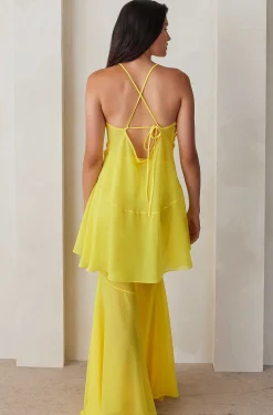 BUMPSUIT The Chiffon Baby Doll Top| Tops & Bodysuits