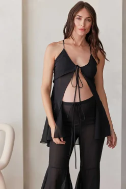 BUMPSUIT The Chiffon Baby Doll Top| Swimwear