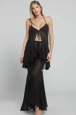 BUMPSUIT The Chiffon Flare Pant| Bottoms