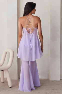 BUMPSUIT The Chiffon Flare Pant| Bottoms