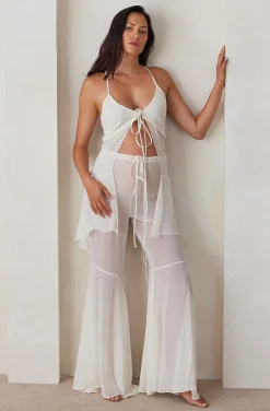 BUMPSUIT The Chiffon Flare Pant| Bottoms