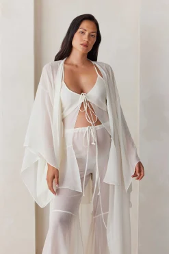 BUMPSUIT The Chiffon Kimono| Swimwear