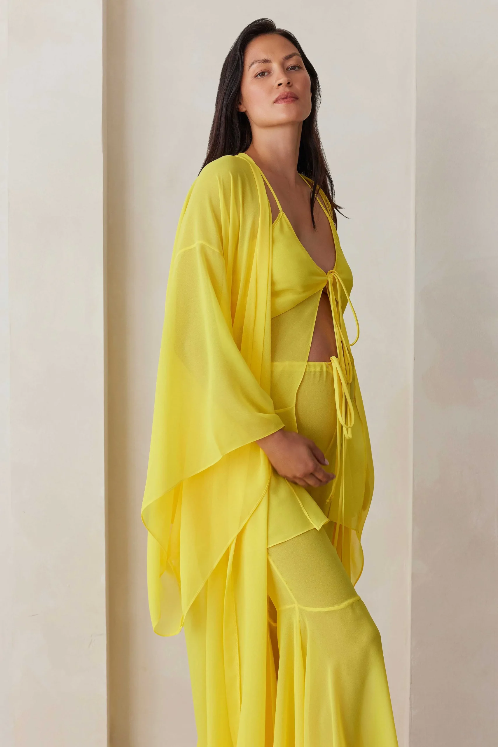BUMPSUIT The Chiffon Kimono| Swimwear
