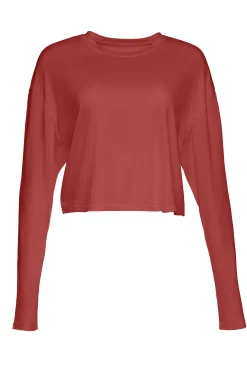 BUMPSUIT The Cloud Long Sleeve Crop Tee| Cloud Collection