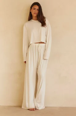 BUMPSUIT The Cloud Long Sleeve Crop Tee| Cloud Collection