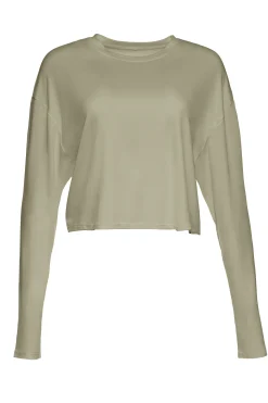 BUMPSUIT The Cloud Long Sleeve Crop Tee| Cloud Collection