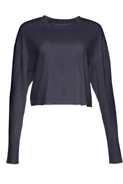 BUMPSUIT The Cloud Long Sleeve Crop Tee| Tops & Bodysuits