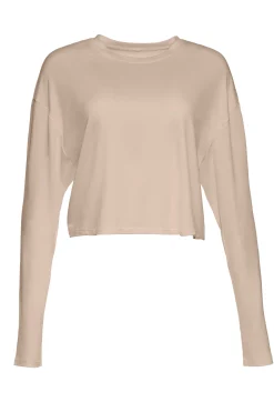 BUMPSUIT The Cloud Long Sleeve Crop Tee| Tops & Bodysuits