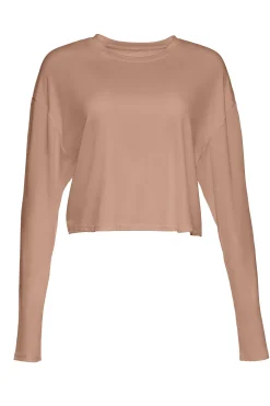 BUMPSUIT The Cloud Long Sleeve Crop Tee| Tops & Bodysuits