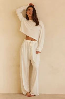 BUMPSUIT The Cloud Long Sleeve Crop Tee| Tops & Bodysuits