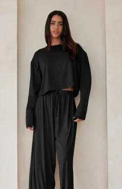 BUMPSUIT The Cloud Long Sleeve Crop Tee| Tops & Bodysuits