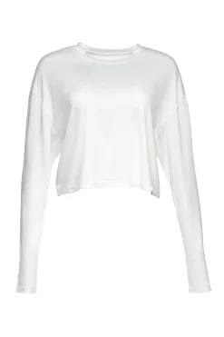 BUMPSUIT The Cloud Long Sleeve Crop Tee| Tops & Bodysuits