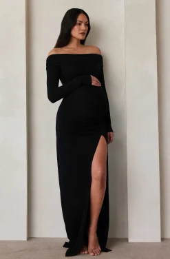 BUMPSUIT The Off The Shoulder Evening Dress| Dresses