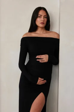BUMPSUIT The Off The Shoulder Evening Dress| Dresses