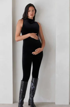 BUMPSUIT The Solid Velvet Gia | Jumpsuits & Rompers