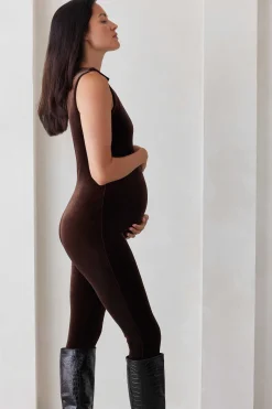 BUMPSUIT The Solid Velvet Gia | Jumpsuits & Rompers