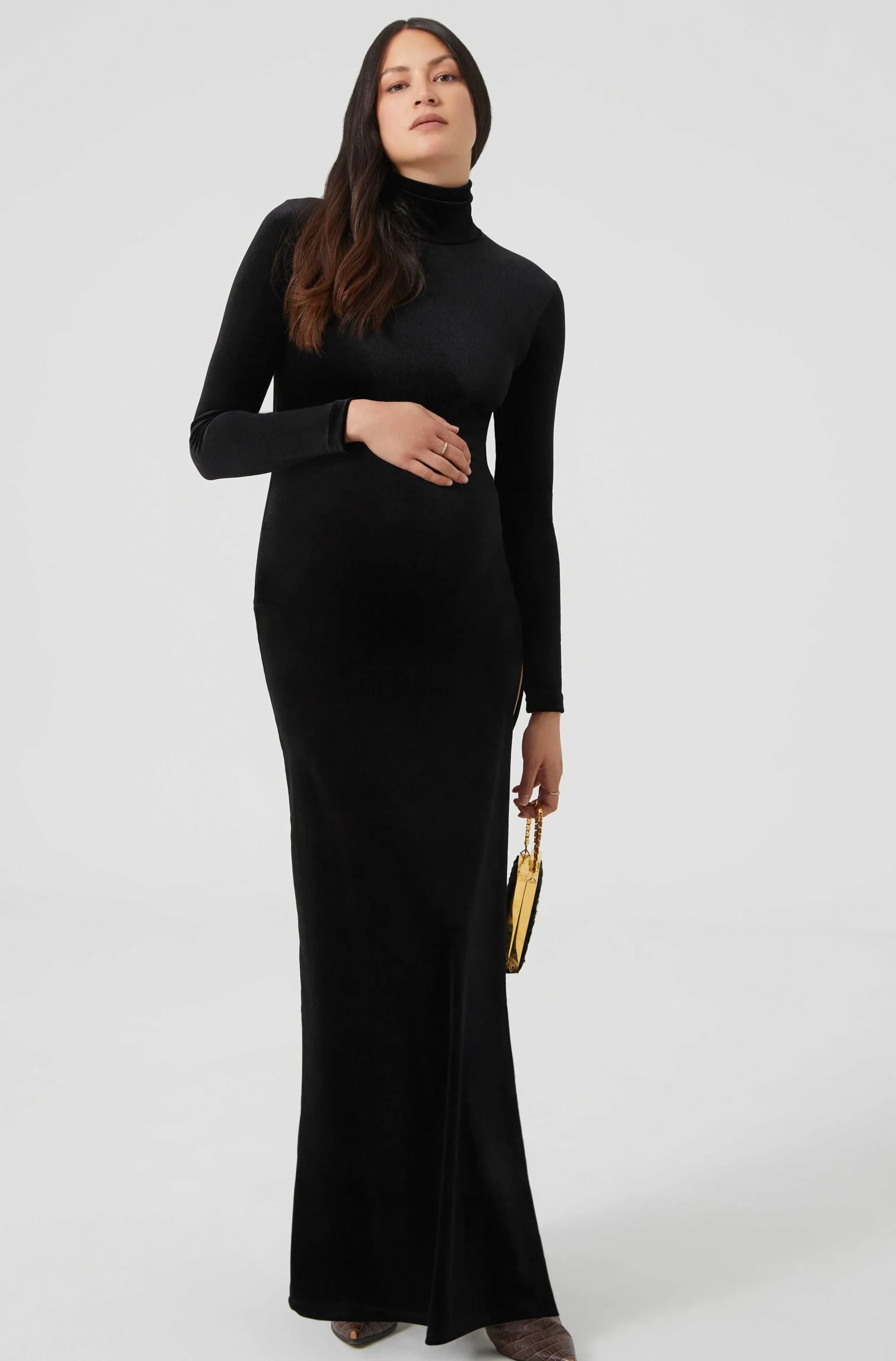BUMPSUIT The Solid Velvet Monica Dress| Dresses