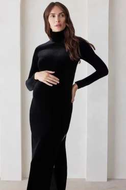 BUMPSUIT The Solid Velvet Monica Dress| Dresses