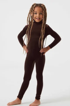 BUMPSUIT The Solid Velvet Penelope – Kids| Jumpsuits & Rompers