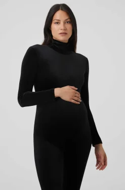 BUMPSUIT The Solid Velvet Penelope | Jumpsuits & Rompers