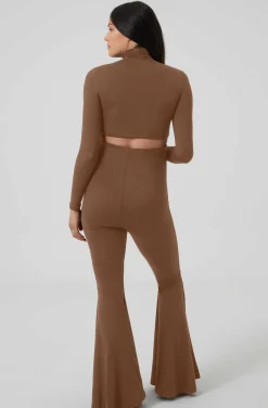 BUMPSUIT The Turtle Long Sleeve Crop Tee| Tops & Bodysuits