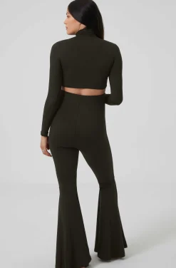 BUMPSUIT The Turtle Long Sleeve Crop Tee| Tops & Bodysuits